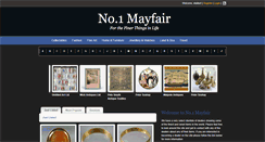 Desktop Screenshot of no1mayfair.com